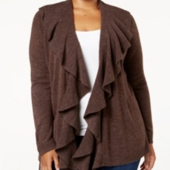 Karen Scott Open Cardigan Size -Small - Picture 5 of 5